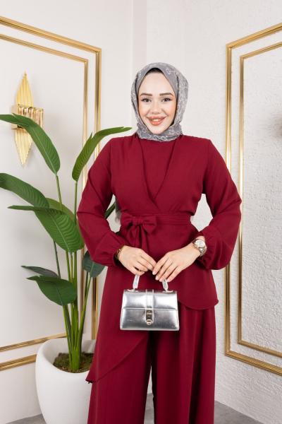 Asrimetrik Takım Bordo