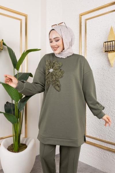 DEFNE MODEL Mint Yeşili