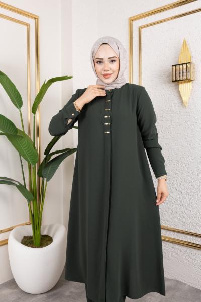 Elif Takım Koyu Yeşil