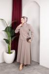 sümeyye model Kahverengi Bej