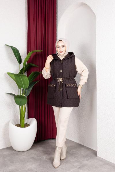 YELEK MODEL Kahverengi