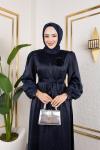 zara saten abiye Lacivert